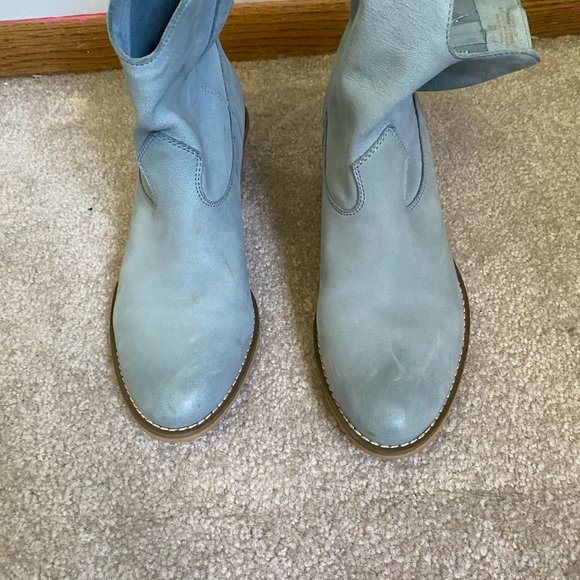 Blue Ankle Boots - Crown Vintage - Picture 6 of 8